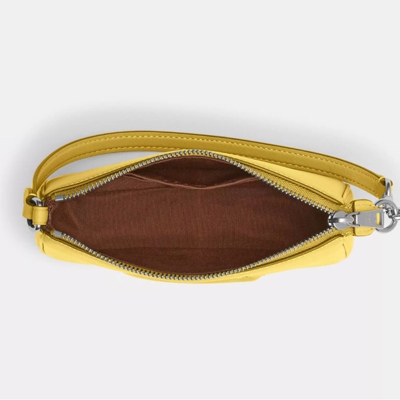 Coach Leather Nolita 19 Handbag in Silver/Daisy - Picture 16 of 16